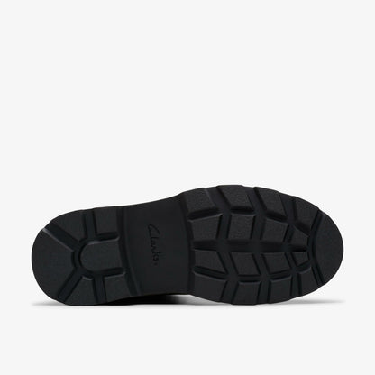 Hencroft Madi Waterproof Black Warmlined Leather - Clarks Women