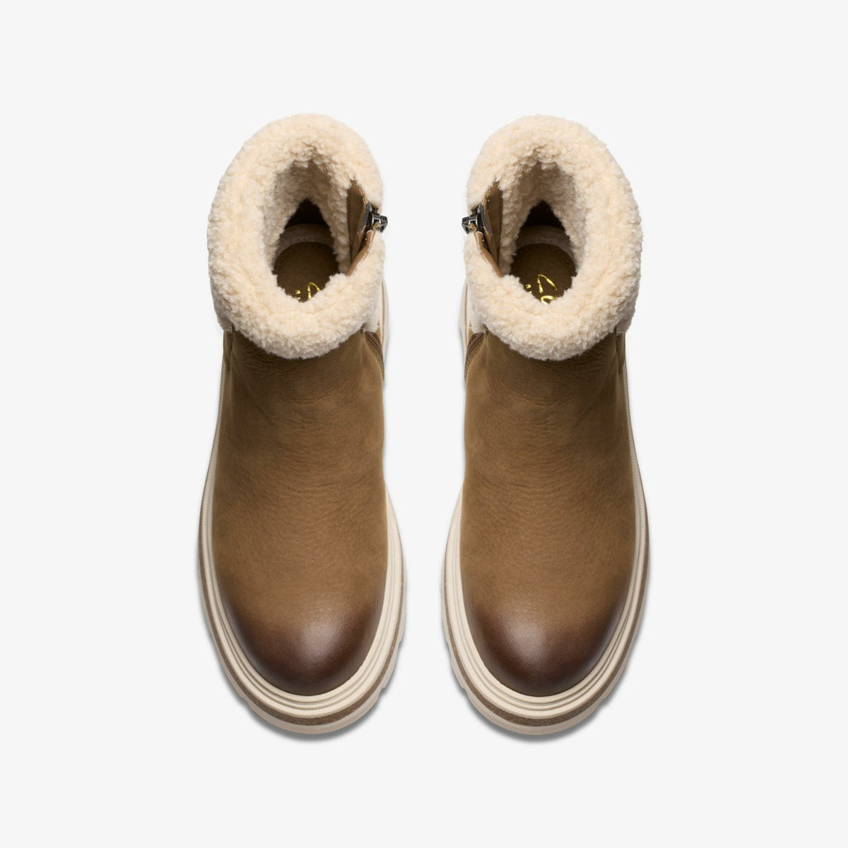 Hencroft Madi Waterproof Dark Sand Warmlined - Clarks Women