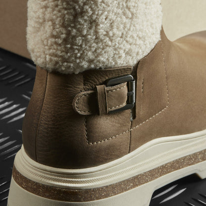 Hencroft Madi Waterproof Dark Sand Warmlined - Clarks Women