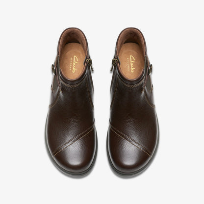 Certina Joy Dark Brown Leather - Clarks Women