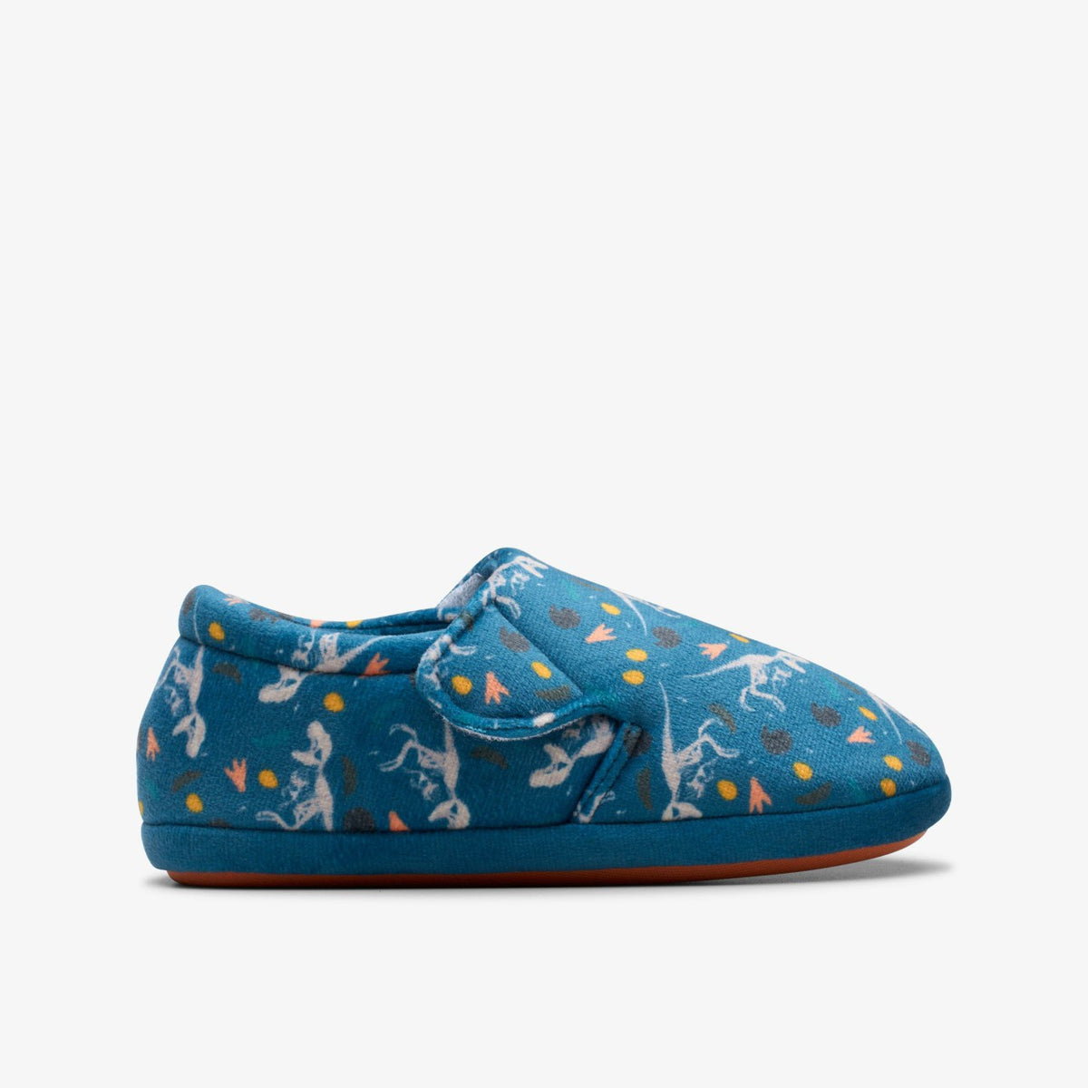 Fluffy Snug Kid Blue Print - Clarks Kids