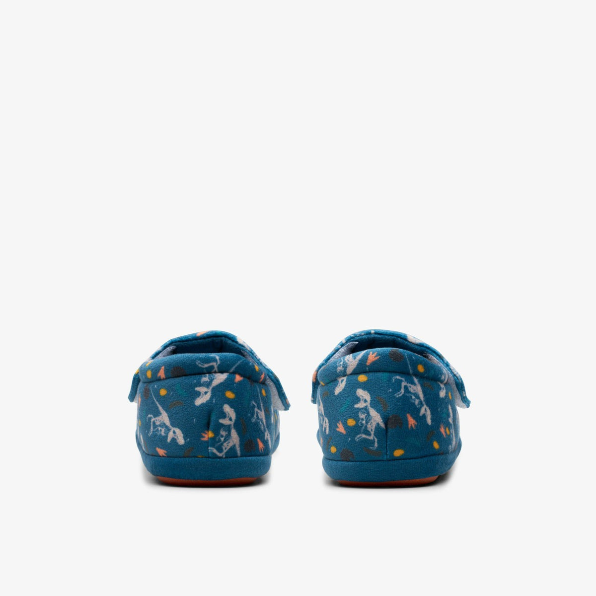Fluffy Snug Kid Blue Print - Clarks Kids