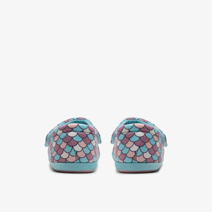 Fluffy Snug Kid Pink Multicolour - Clarks Kids
