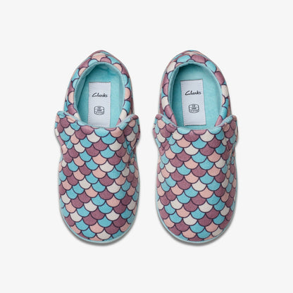 Fluffy Snug Kid Pink Multicolour - Clarks Kids