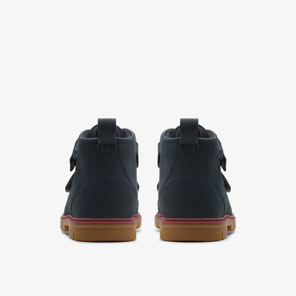 Lorcam Hi Toddler Navy - Clarks Kids