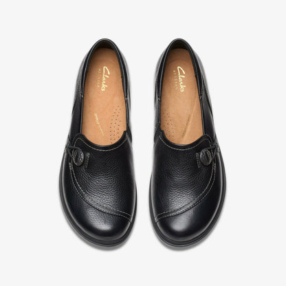 Certina Ease Black Leather - Clarks Women