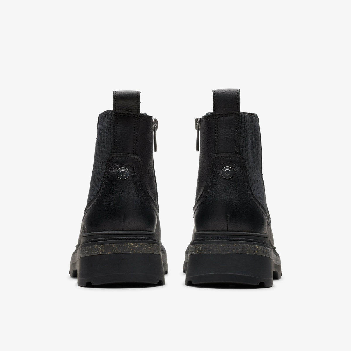 Hencroft Step Waterproof Black Leather - Clarks Women