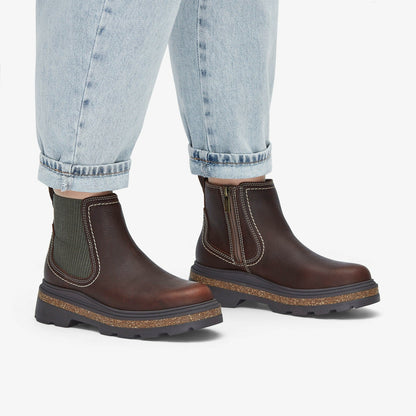 Hencroft Step Waterproof Brown Leather - Clarks Women