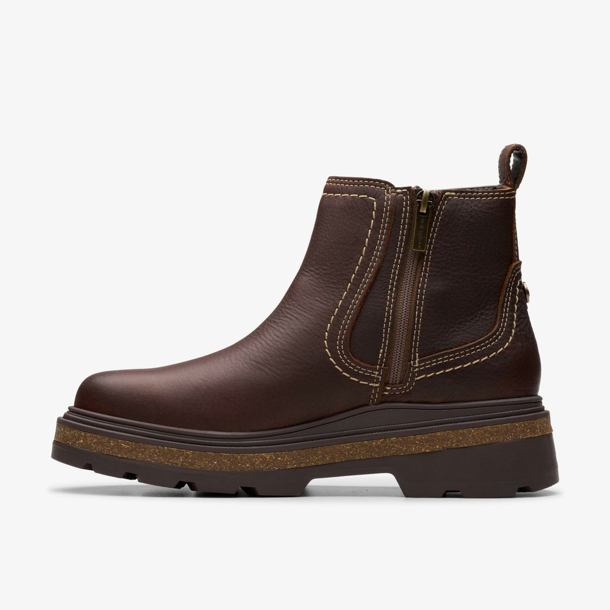 Hencroft Step Waterproof Brown Leather - Clarks Women