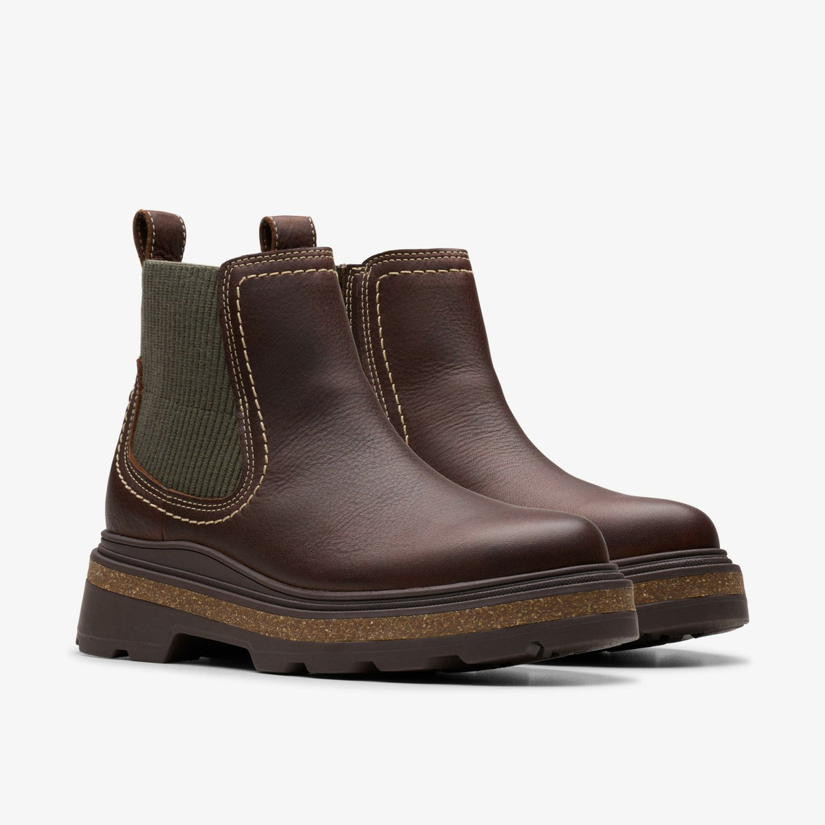 Hencroft Step Waterproof Brown Leather - Clarks Women