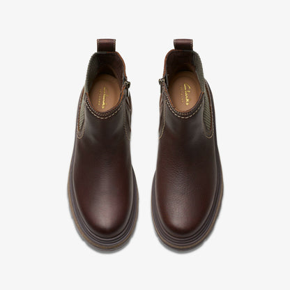 Hencroft Step Waterproof Brown Leather - Clarks Women