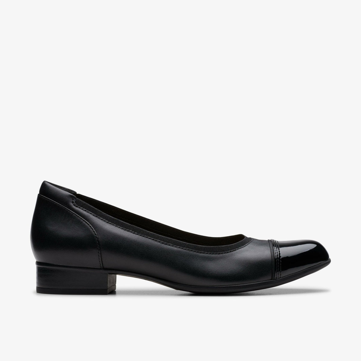 Krystine May Black Leather - Clarks Women