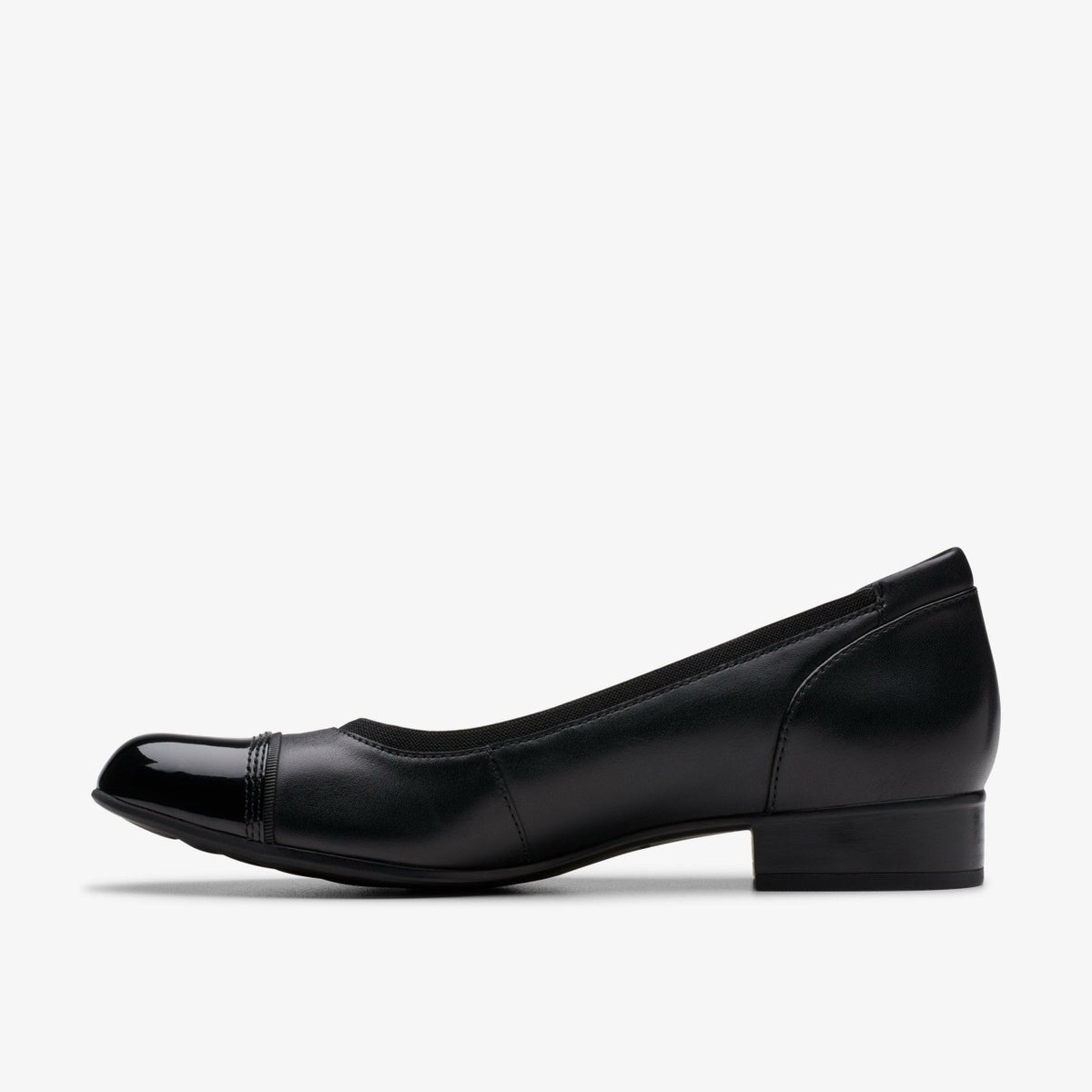 Krystine May Black Leather - Clarks Women