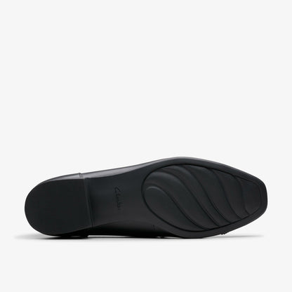 Krystine May Black Leather - Clarks Women