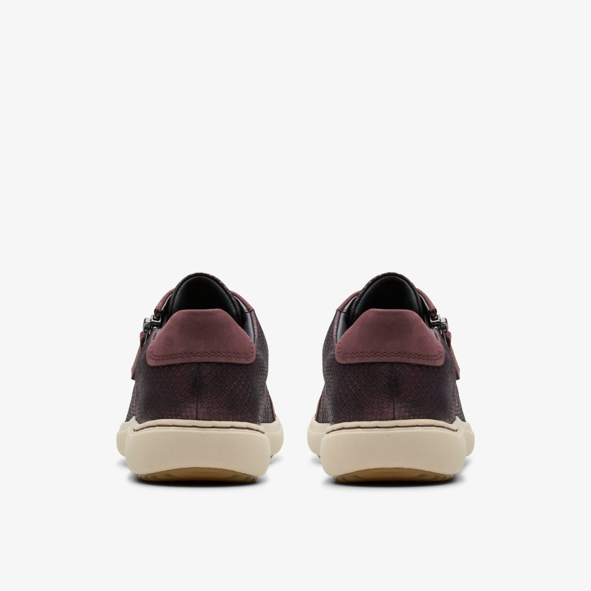 Nalle Lace Wine Interest Leather - Clarks Women