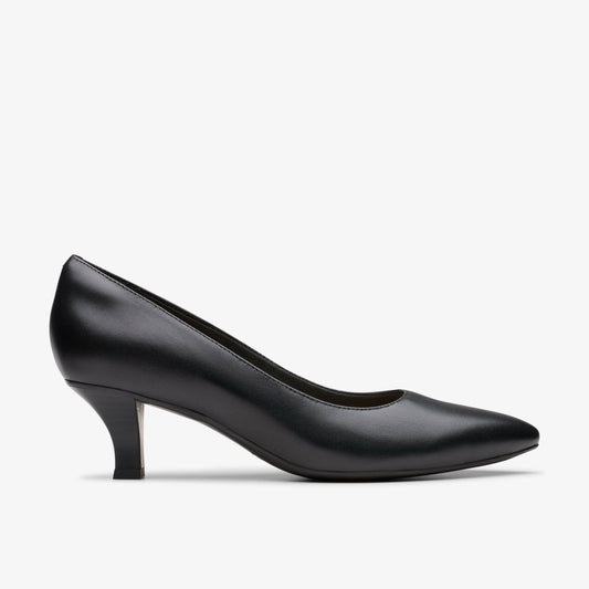 Kepley Vine Black Leather - Clarks Women