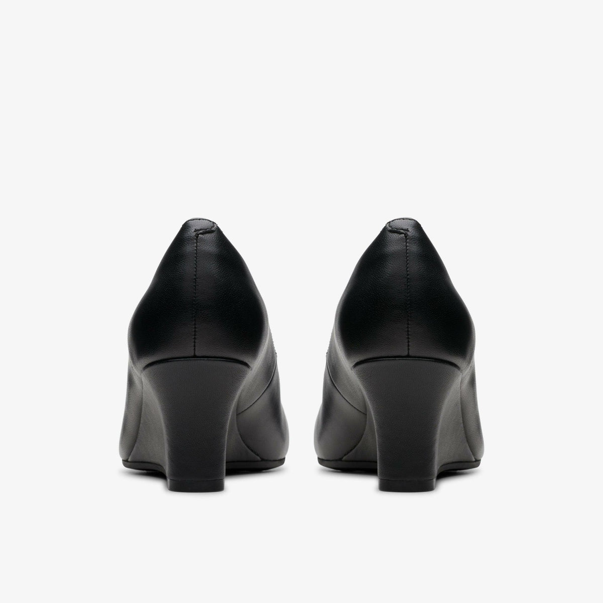 Olivette Pearl Black Leather - Clarks Women