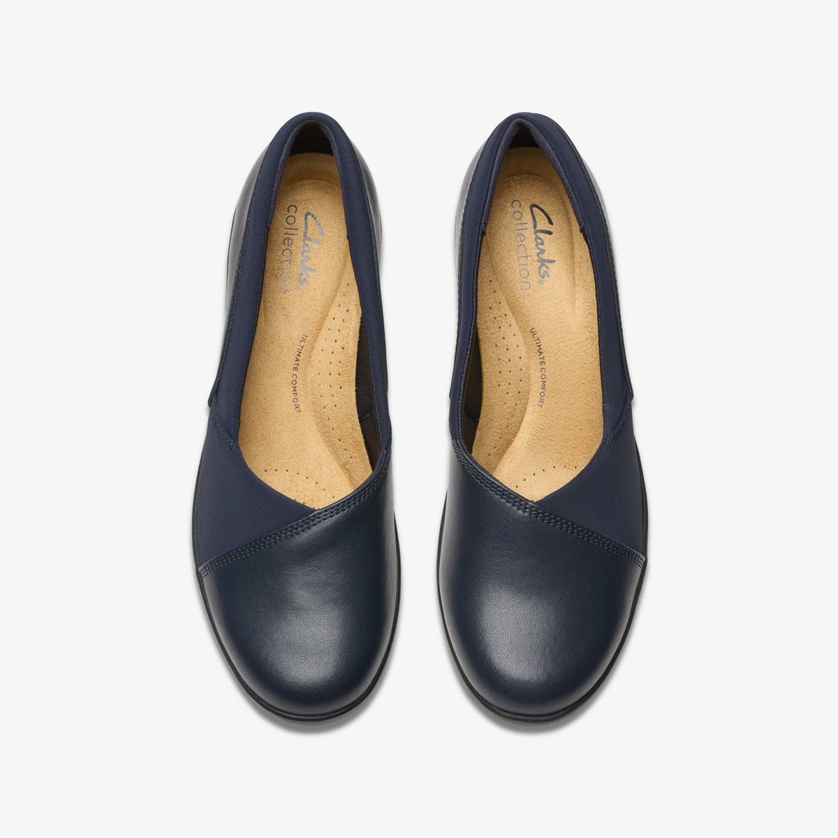 Suttyn Walk Navy Leather - Clarks Women