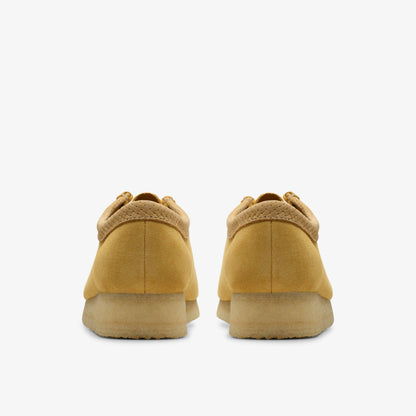Wallabee Golden Tan Suede - Clarks Women