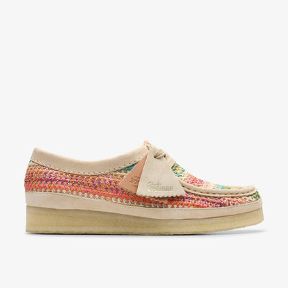 Wallabee Multicolour Raffia - Clarks Women