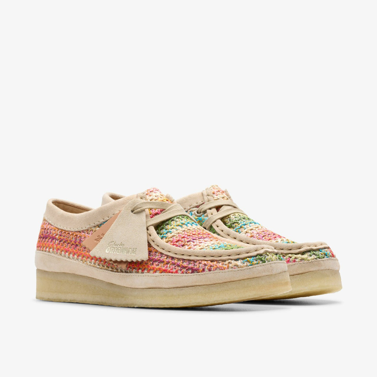 Wallabee Multicolour Raffia - Clarks Women