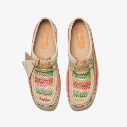 Wallabee Multicolour Raffia - Clarks Women