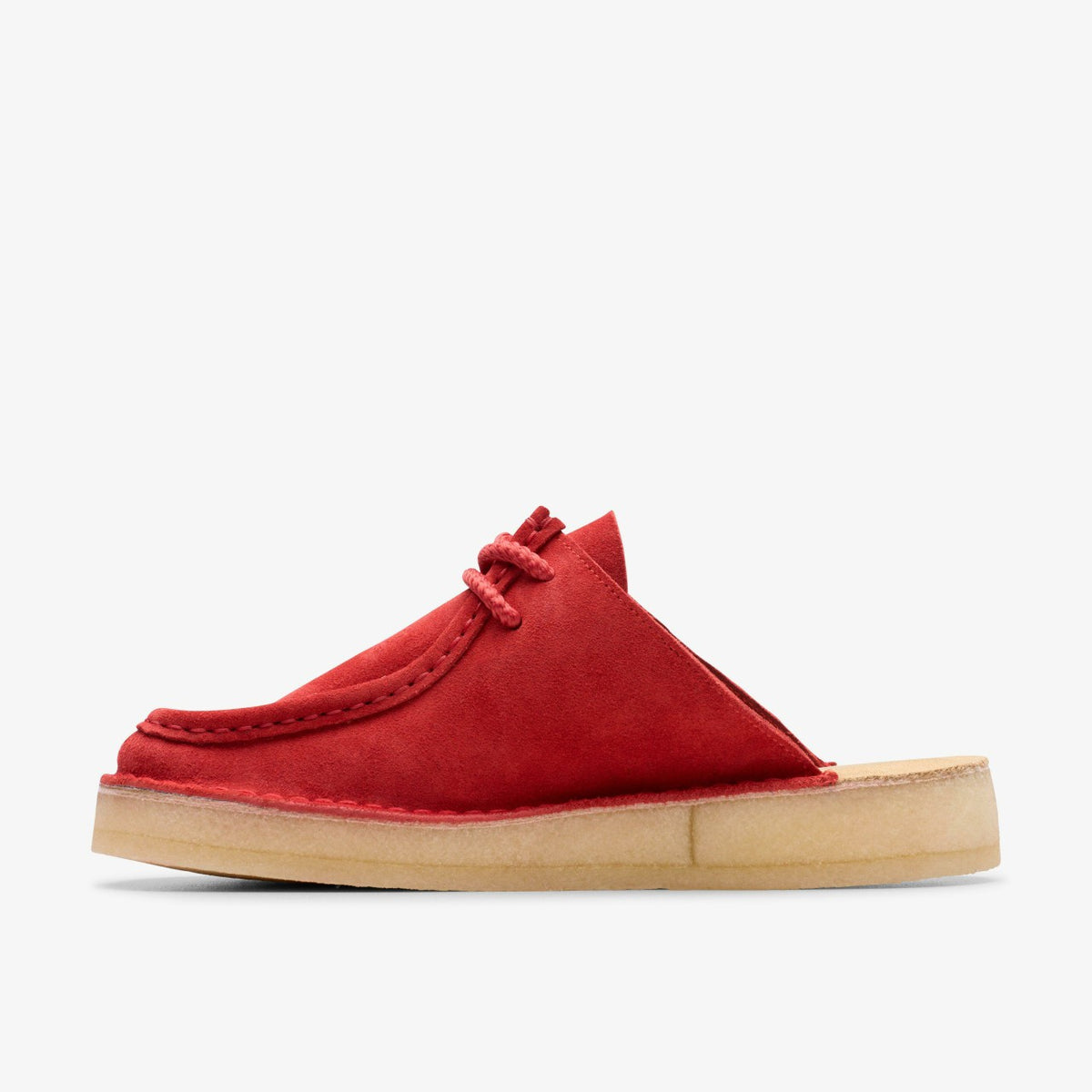 Desert Nomad Mule Red Suede - Clarks Women