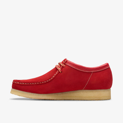 Wallabee Red Suede - Clarks Men