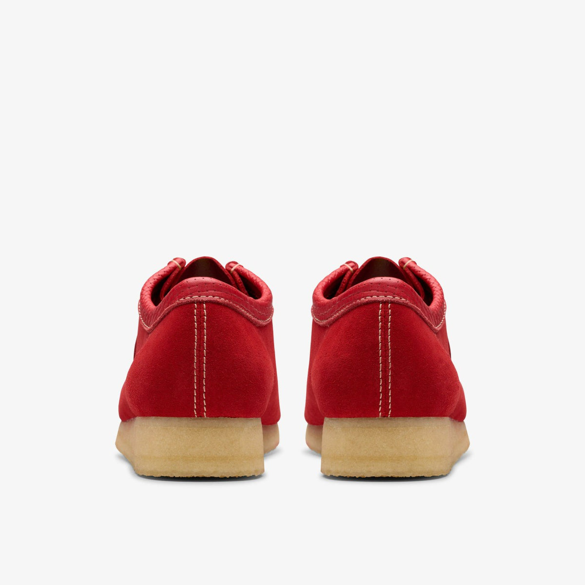 Wallabee Red Suede - Clarks Men