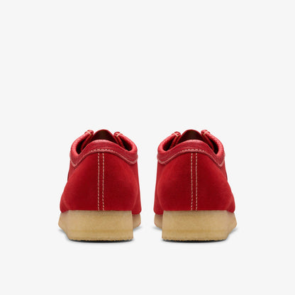 Wallabee Red Suede - Clarks Men