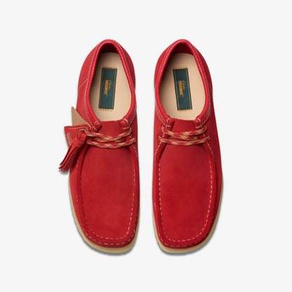 Wallabee Red Suede - Clarks Men
