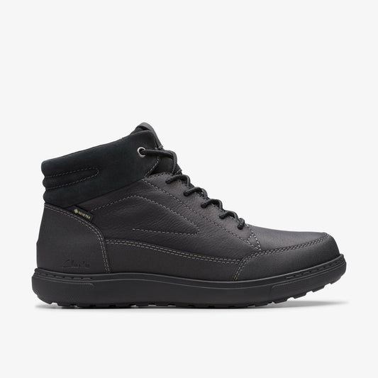 Mapstone Hi GORE-TEX Black Warmlined Leather - Clarks Men