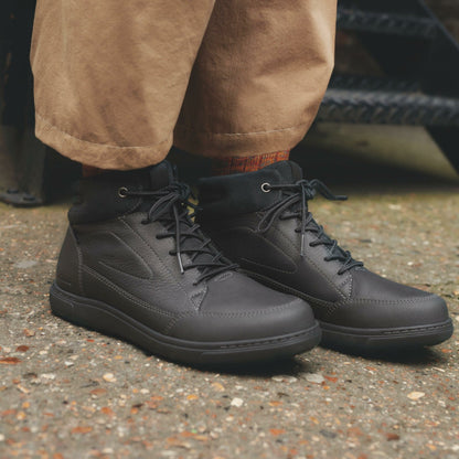 Mapstone Hi GORE-TEX Black Warmlined Leather - Clarks Men