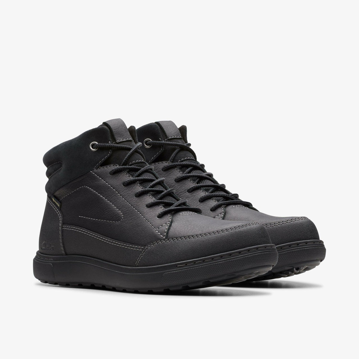 Mapstone Hi GORE-TEX Black Warmlined Leather - Clarks Men