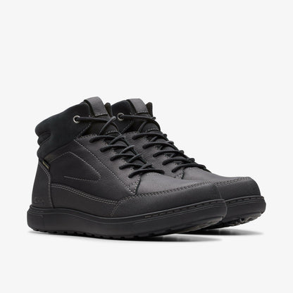 Mapstone Hi GORE-TEX Black Warmlined Leather - Clarks Men