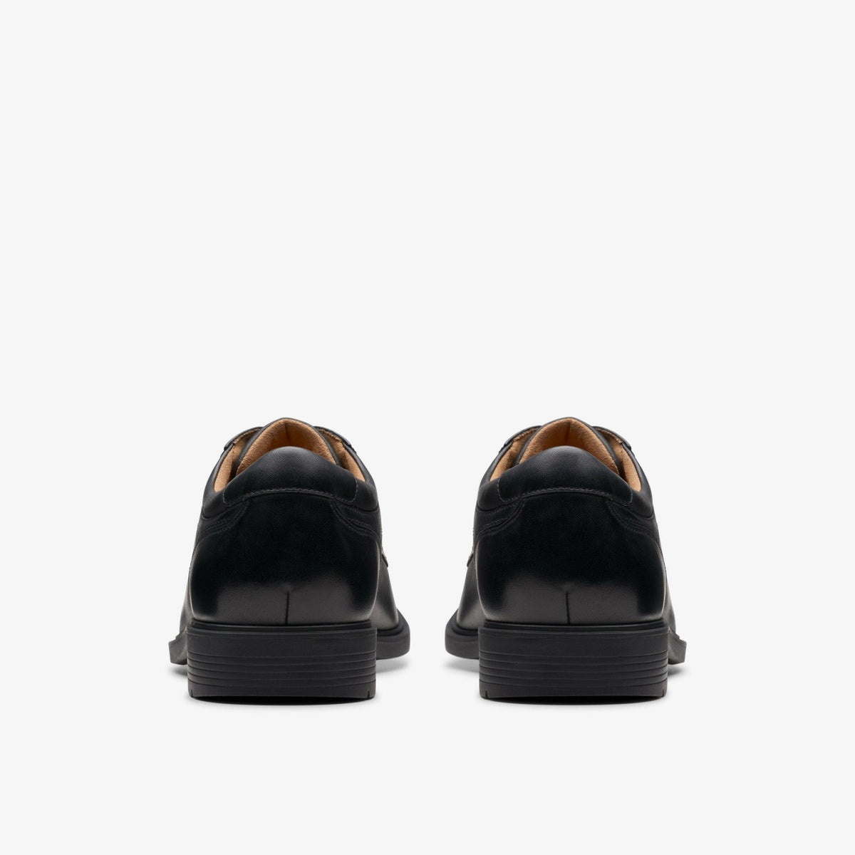 Eldredge Plain Black Leather - Clarks Men