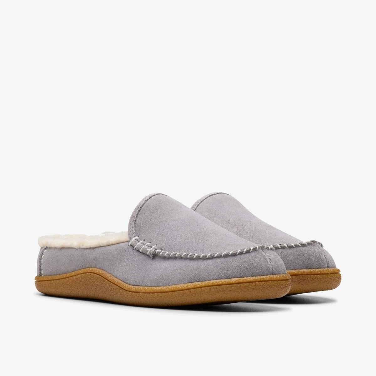 Pilton 2 Craft Grey Suede - Clarks Women
