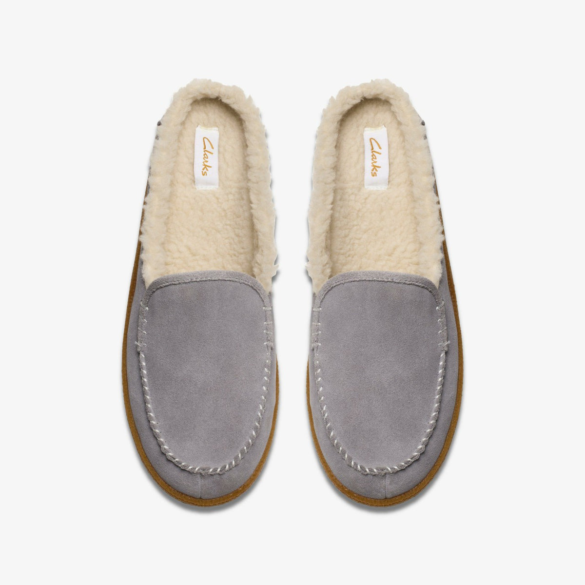 Pilton 2 Craft Grey Suede - Clarks Women