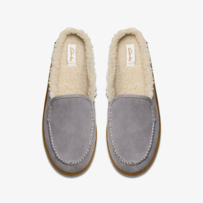 Pilton 2 Craft Grey Suede - Clarks Women