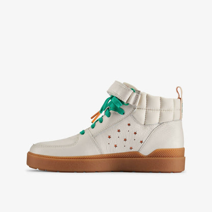 Stranger Things Somerset Hi Older Off White - Clarks Kids