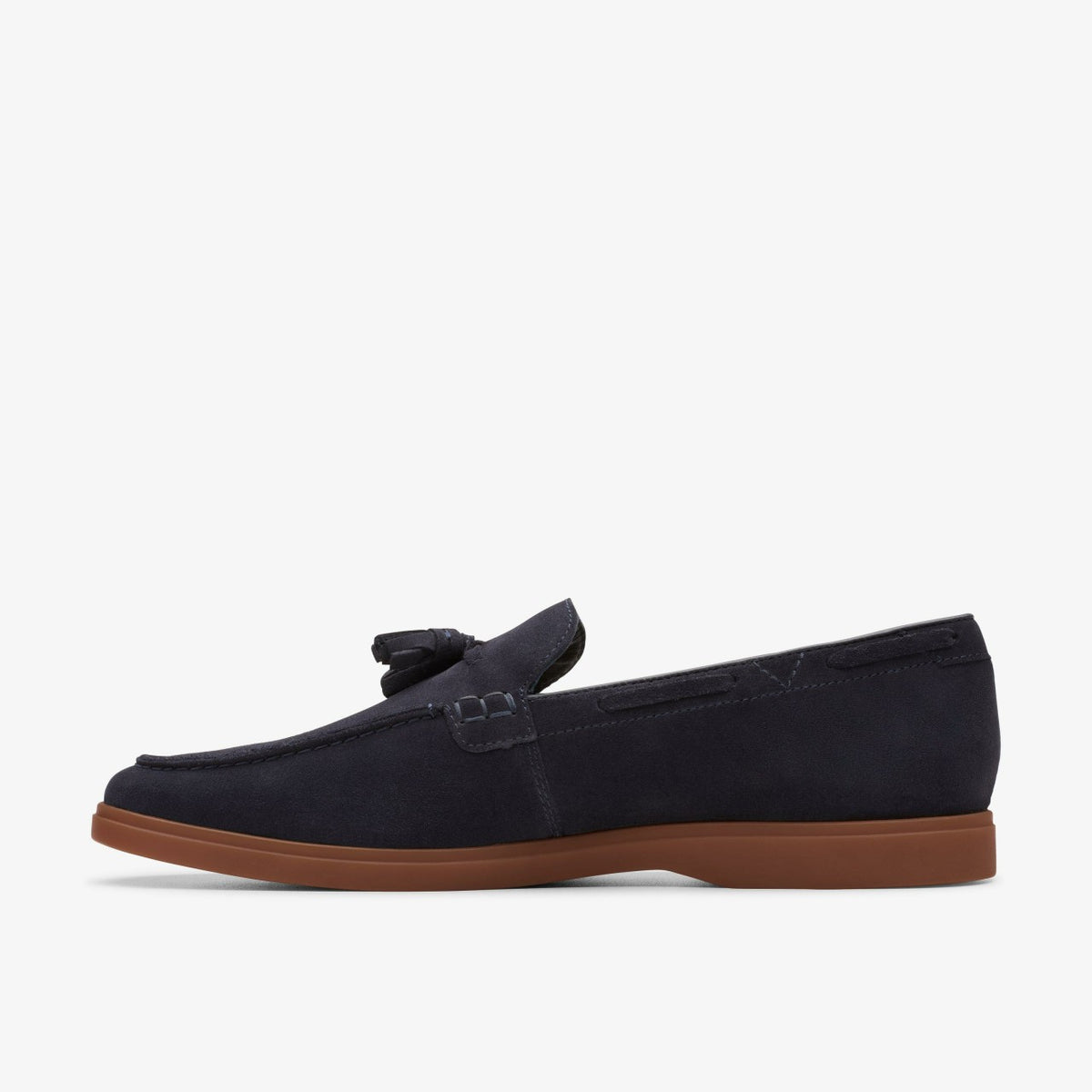 Torford Tassel Navy Suede - Clarks Men