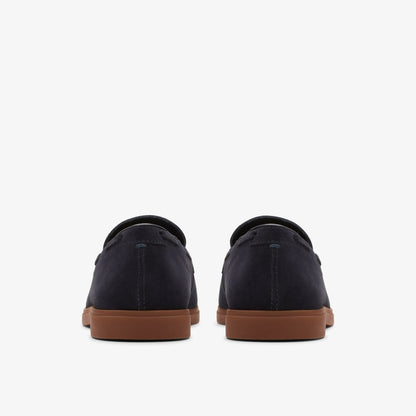 Torford Tassel Navy Suede - Clarks Men