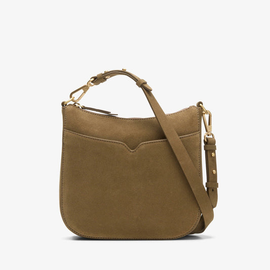 Topsham Willow Dark Sand Suede - Clarks Women
