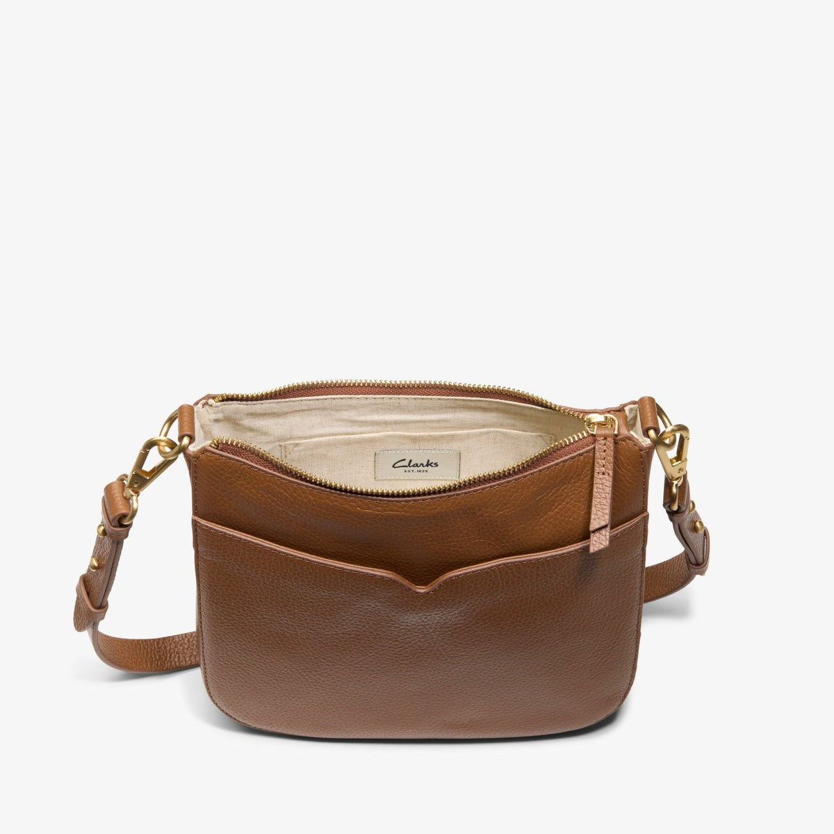 Topsham Willow Tan Leather - Clarks Women