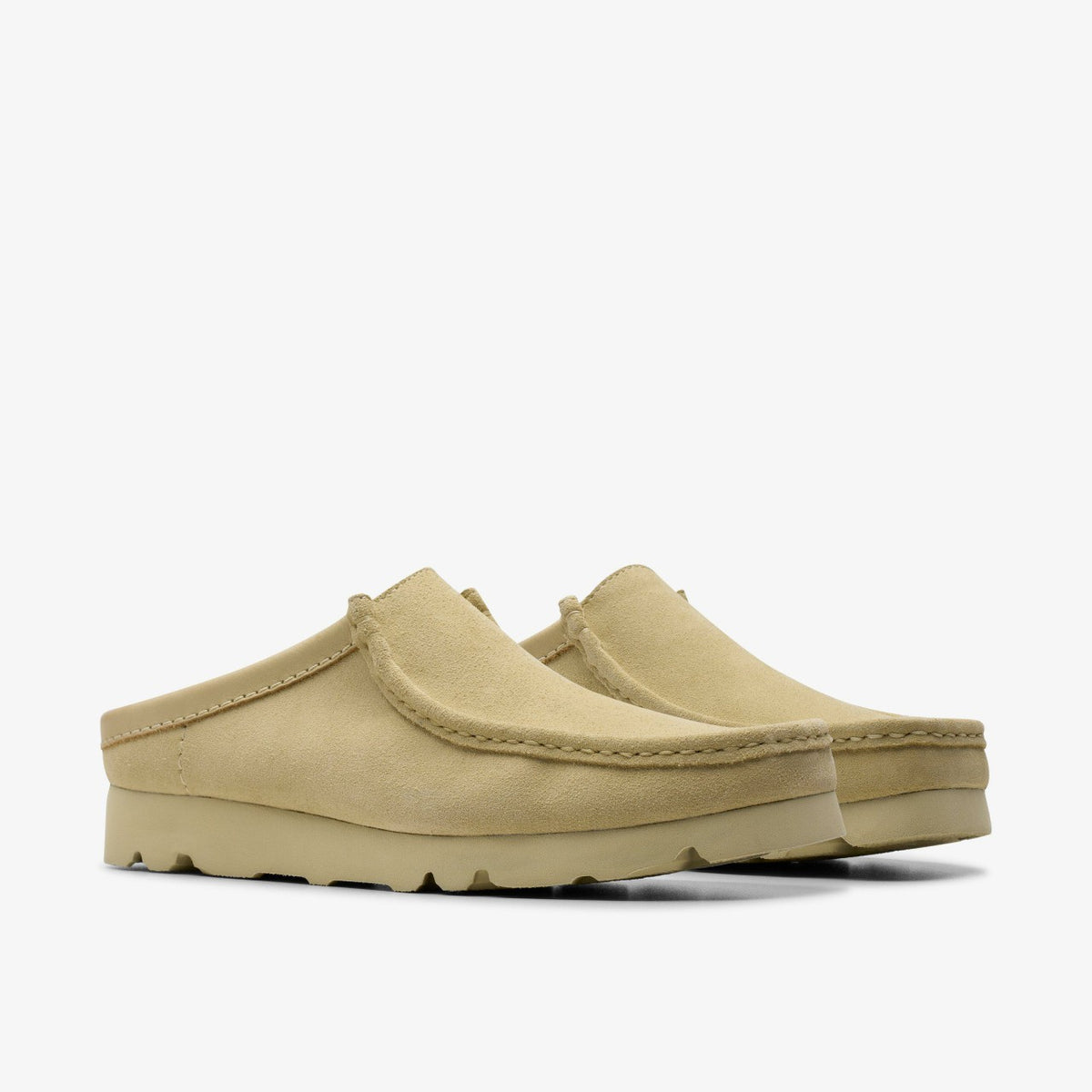 Wallabee Slip Maple Suede - Clarks Men