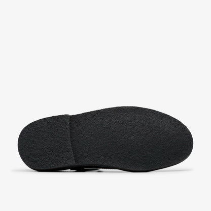Desert Jane Black Leather - Clarks Women