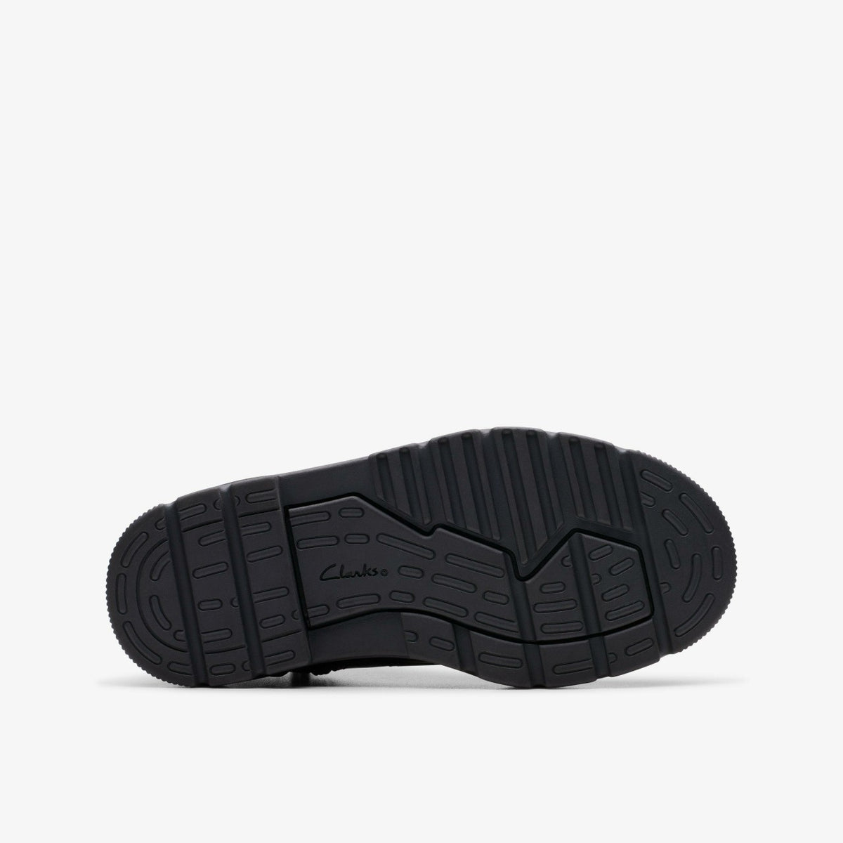 Lorcam Trail Kid Black Leather - Clarks Kids