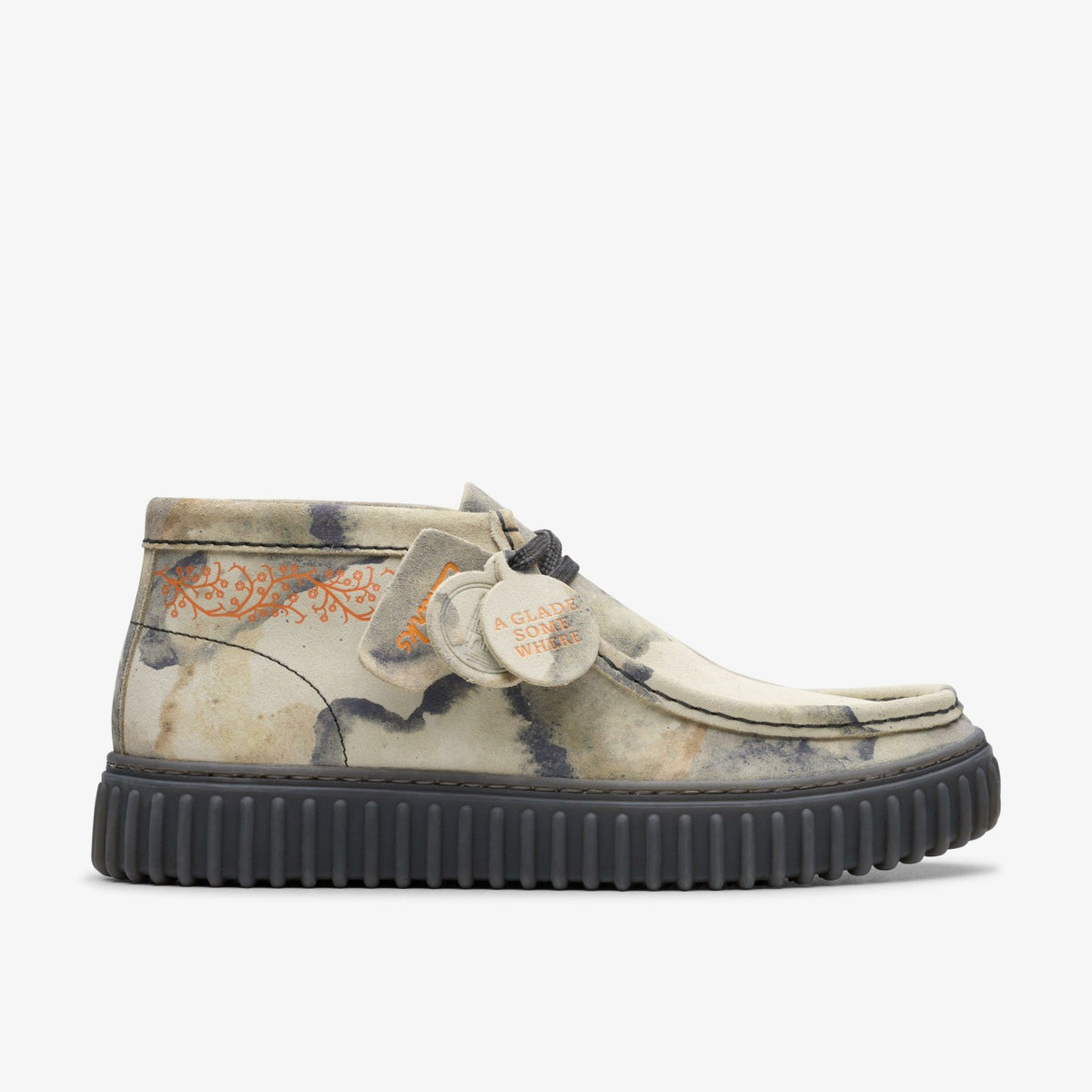 Torhill Tor Off White Camoflage - Clarks Men