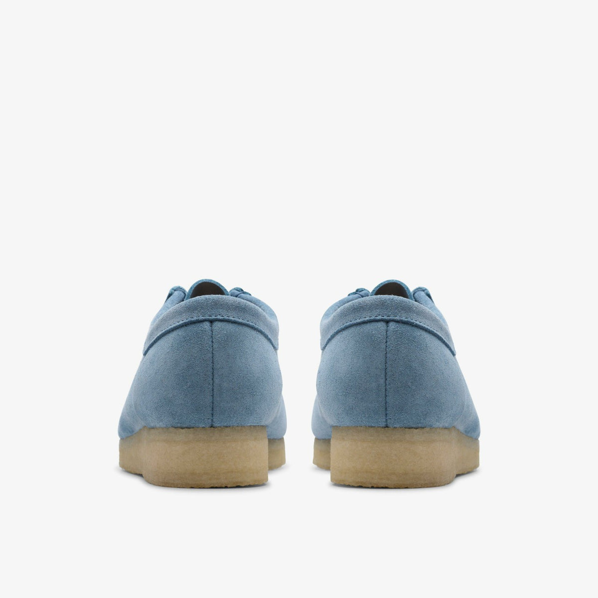 Wallabee Weave Powder Blue Suede - Clarks Women