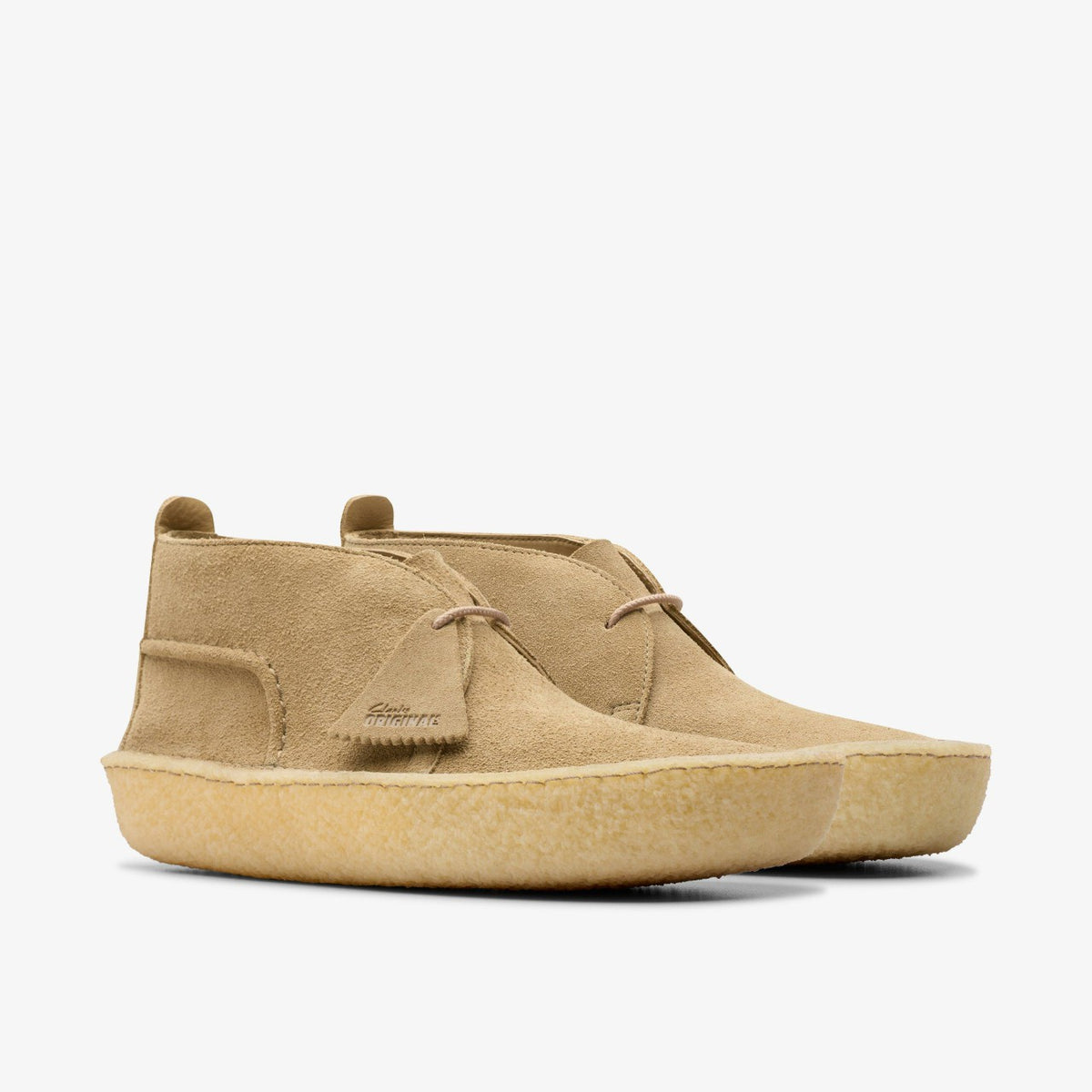 Desert Rain Dark Sand Suede - Clarks Men